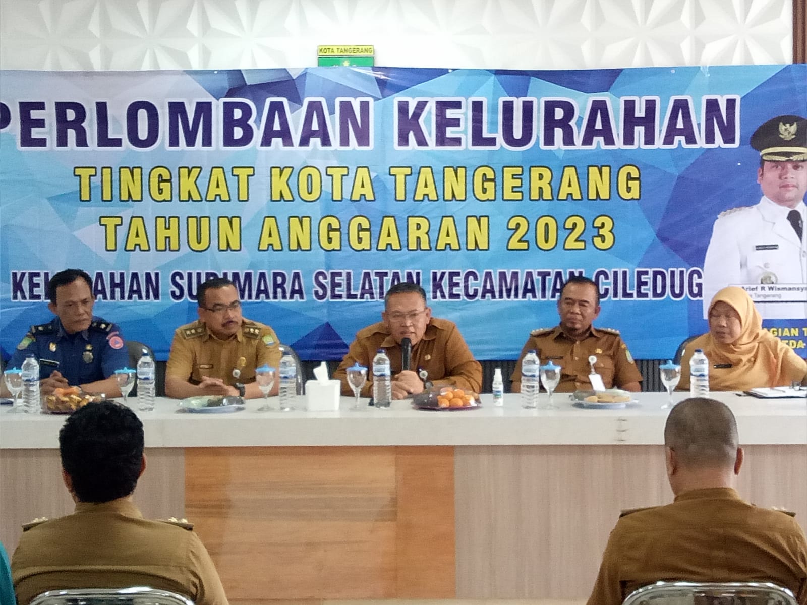 Seremonial Perlombaan Kelurahan Tingkat Kota Tangerang Tahun Anggaran 2023 .