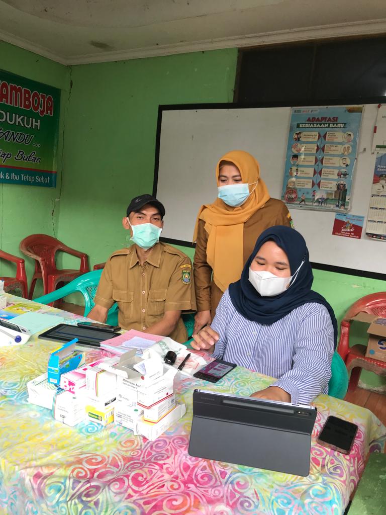 Monitoring Kegiatan Posyandu dan Posbindu Terintegrasi di Posyandu Kamboja Rw 03 Kelurahan Sudimara Selatan