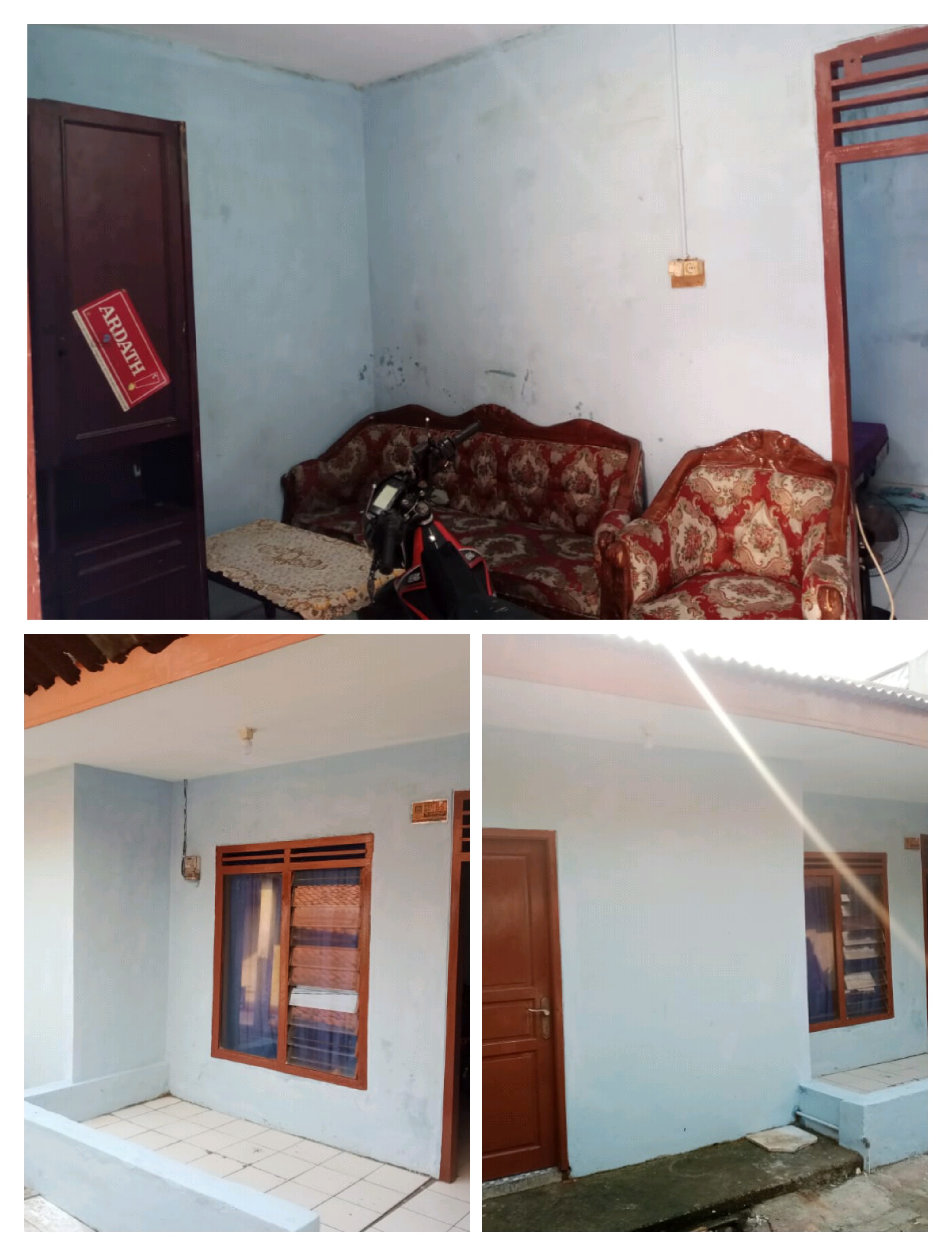 Monitoring Bedah Rumah atas nama Ibu Mursiah Progres 100 % RT.001/01 Kel. Sudimara Jaya