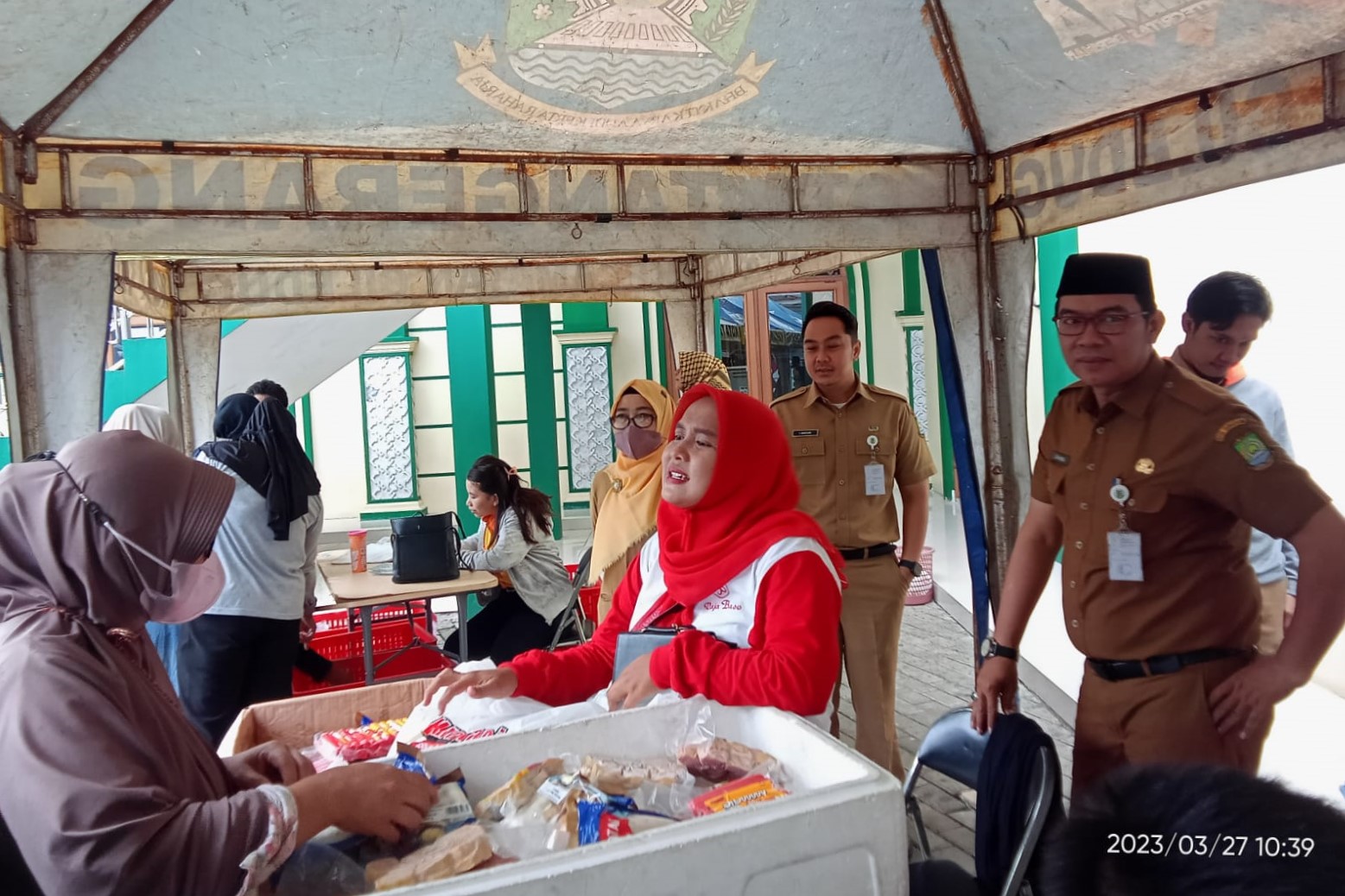 Kec Ciledug Pelaksanaan Bazar Pangan Murah Bersama Dkp Kota Tangerang